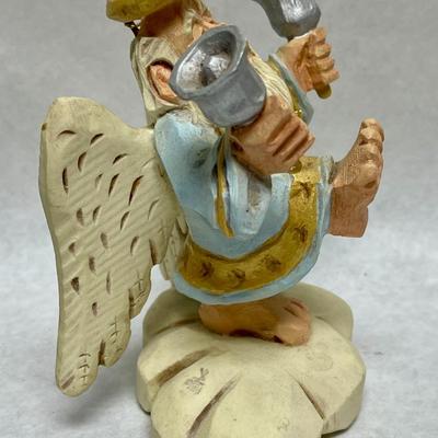 Vintage David Frykman The Oldest Angel Figurine W Bells 1994
