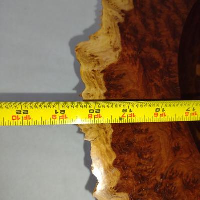 Turned Wooden Bowl by Bobby Phillips-Red Morrel (#74)