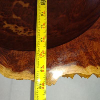 Turned Wooden Bowl by Bobby Phillips-Red Morrel (#74)