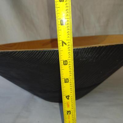 Large, Turned Wooden Bowl by Bobby Phillips-Ash (#76)