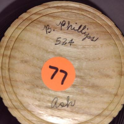 Set of Eight Turned Wooden Bowls by Bobby Phillips-Ash (#77)
