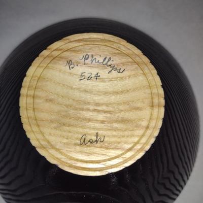 Set of Eight Turned Wooden Bowls by Bobby Phillips-Ash (#77)