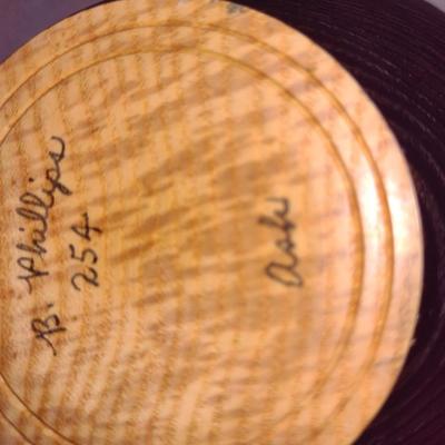 Set of Eight Turned Wooden Bowls by Bobby Phillips-Ash (#78)
