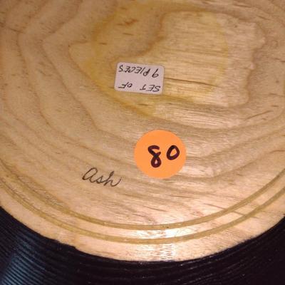 Large, Turned Wooden Bowl by Bobby Phillips- Ash (#80)