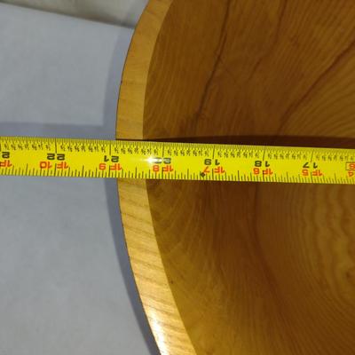Large, Turned Wooden Bowl by Bobby Phillips- Ash (#80)