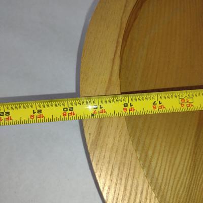 Large, Turned Wooden Footed Bowl by Bobby Phillips- Ash (#85)