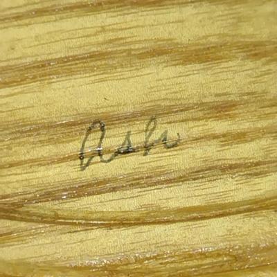 Large, Turned Wooden Footed Bowl by Bobby Phillips- Ash (#85)