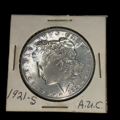 1921-S Morgan Silver Dollar