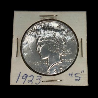 1923-S Peace Silver Dollar