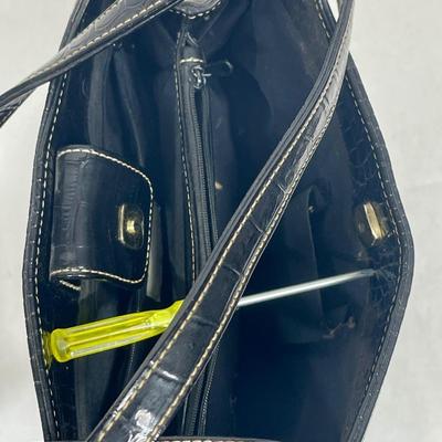 Liz Claiborne Black Handbag Purse