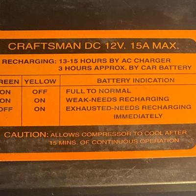 Craftsman Air Compressor Power Supply