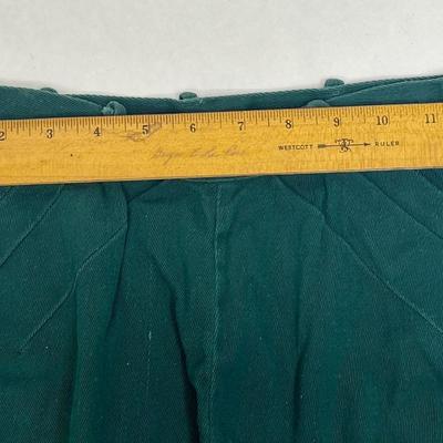 Vintage Girl Scout Uniform Lot - Shorts, Blouse, belts, socks, tie, beret, sashes, dunk bag