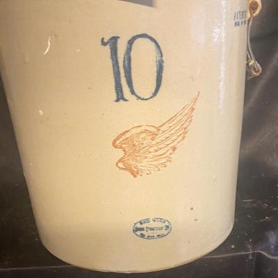 10 Red Wing Crock