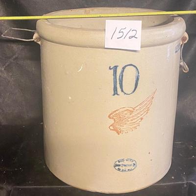 10 Red Wing Crock