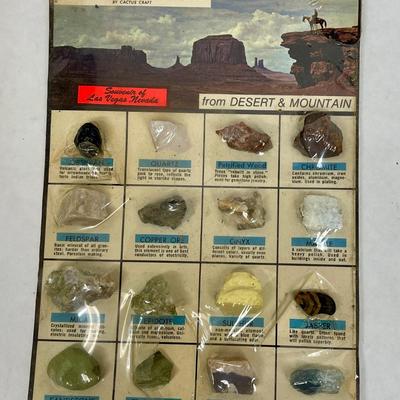 Vintage Mineral Specimen Set