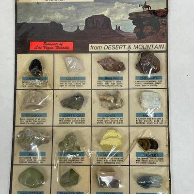 Vintage Mineral Specimen Set