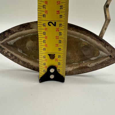 Pair of Postmodern Memphis Style Zigzag Vintage Candlestick Holders