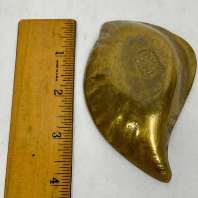 Brass Angel Wing Trinket Dish