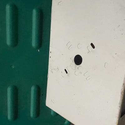 Vintage Metal Exit Sign