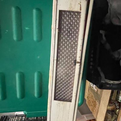 Vintage Metal Exit Sign
