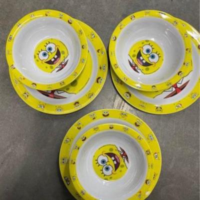 SpongeBob Plate and Saucer Sets