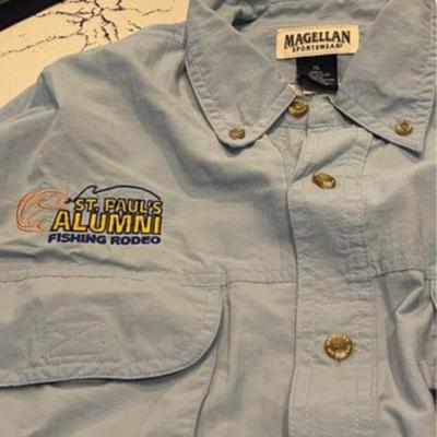 Three St.Paul’s Alumni Fishing Rodeo Magellan Shirts