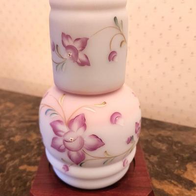 Lot #166 Fabulous Fenton Art Glass Tumble-Up - scarce