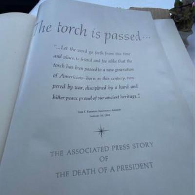 The Torch is Passed Leather Book