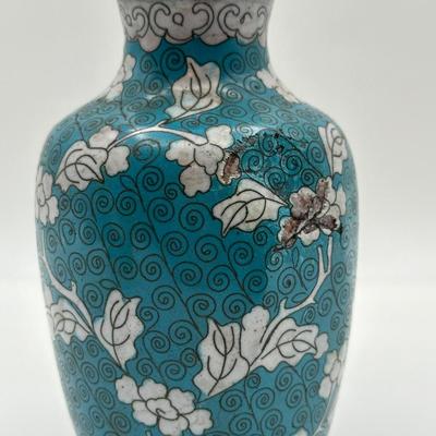 Vintage Chinese Cloisonne Vase