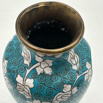 Vintage Chinese Cloisonne Vase
