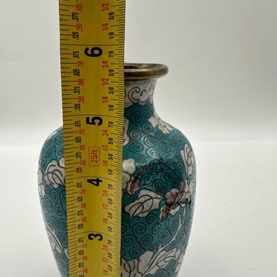 Vintage Chinese Cloisonne Vase