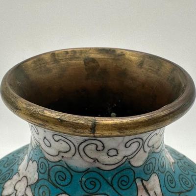 Vintage Chinese Cloisonne Vase