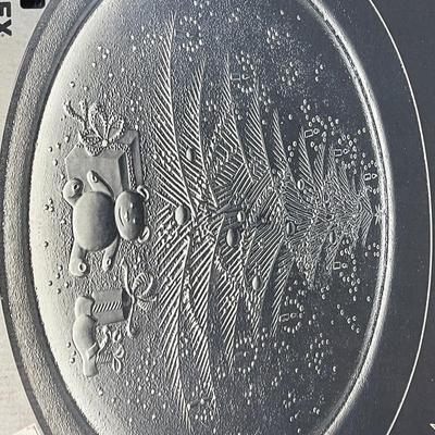 Vintage Duralex Christmas Platter