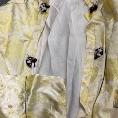 Vintage Kimono and Pajame Set Size Small