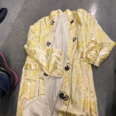 Vintage Kimono and Pajame Set Size Small