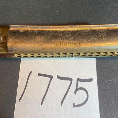 Vintage Militar Musik Hohner Harmonica