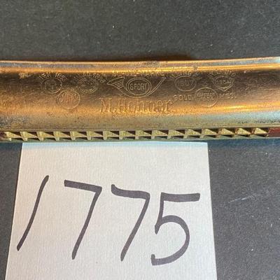 Vintage Militar Musik Hohner Harmonica