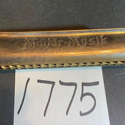 Vintage Militar Musik Hohner Harmonica