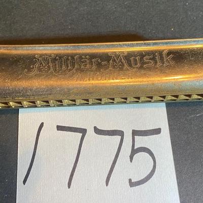 Vintage Militar Musik Hohner Harmonica