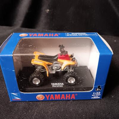 YAMAHA YZF-R6 MOTORCYCLE AND YAMAHA BANSHEE 4 WHEELER MODELS