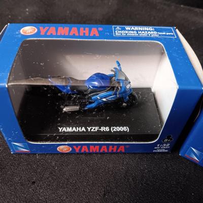 YAMAHA YZF-R6 MOTORCYCLE AND YAMAHA BANSHEE 4 WHEELER MODELS