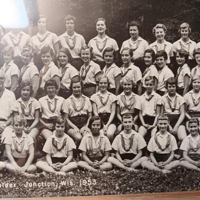 GROUP PICTURES OF THE KIDS WHO ATTENDED CAMP OSOHA IN 1953 & 1954