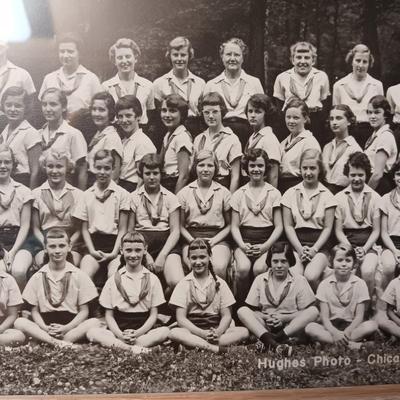 GROUP PICTURES OF THE KIDS WHO ATTENDED CAMP OSOHA IN 1953 & 1954