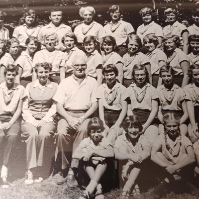 GROUP PICTURES OF THE KIDS WHO ATTENDED CAMP OSOHA IN 1953 & 1954