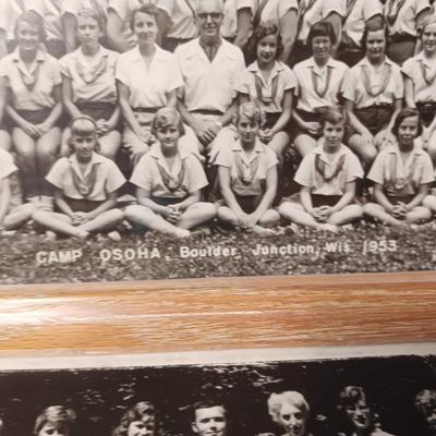 GROUP PICTURES OF THE KIDS WHO ATTENDED CAMP OSOHA IN 1953 & 1954