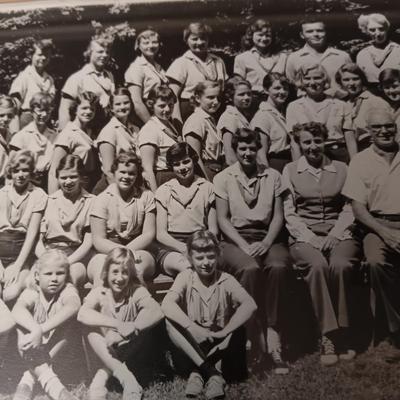 GROUP PICTURES OF THE KIDS WHO ATTENDED CAMP OSOHA IN 1953 & 1954