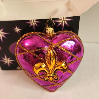 Lot #175 Christhoper Radko New Orleans Christmas Ornament - has box