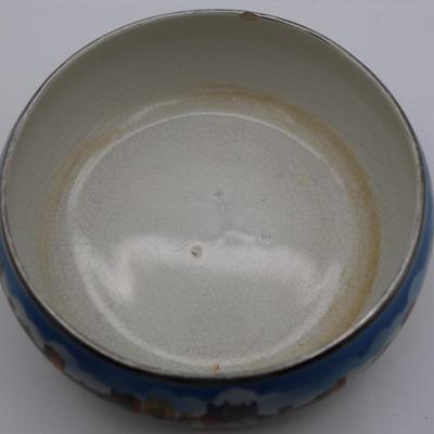 New Hall Pottery Tower of London Fruit Bowl (See Details)