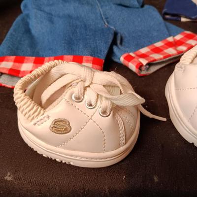 BUILD-A-BEAR CLOTHES AND SKECHERS SHOES