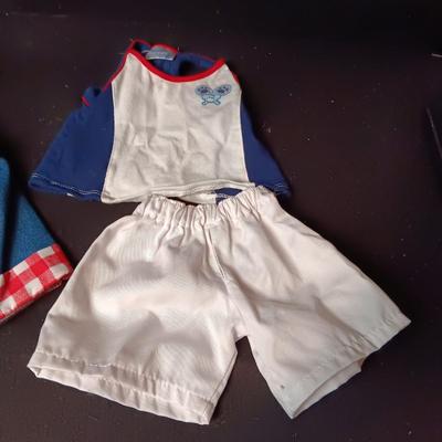 BUILD-A-BEAR CLOTHES AND SKECHERS SHOES